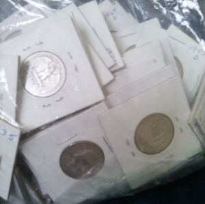 1932 To 1964 Silver Quarter USA Lot